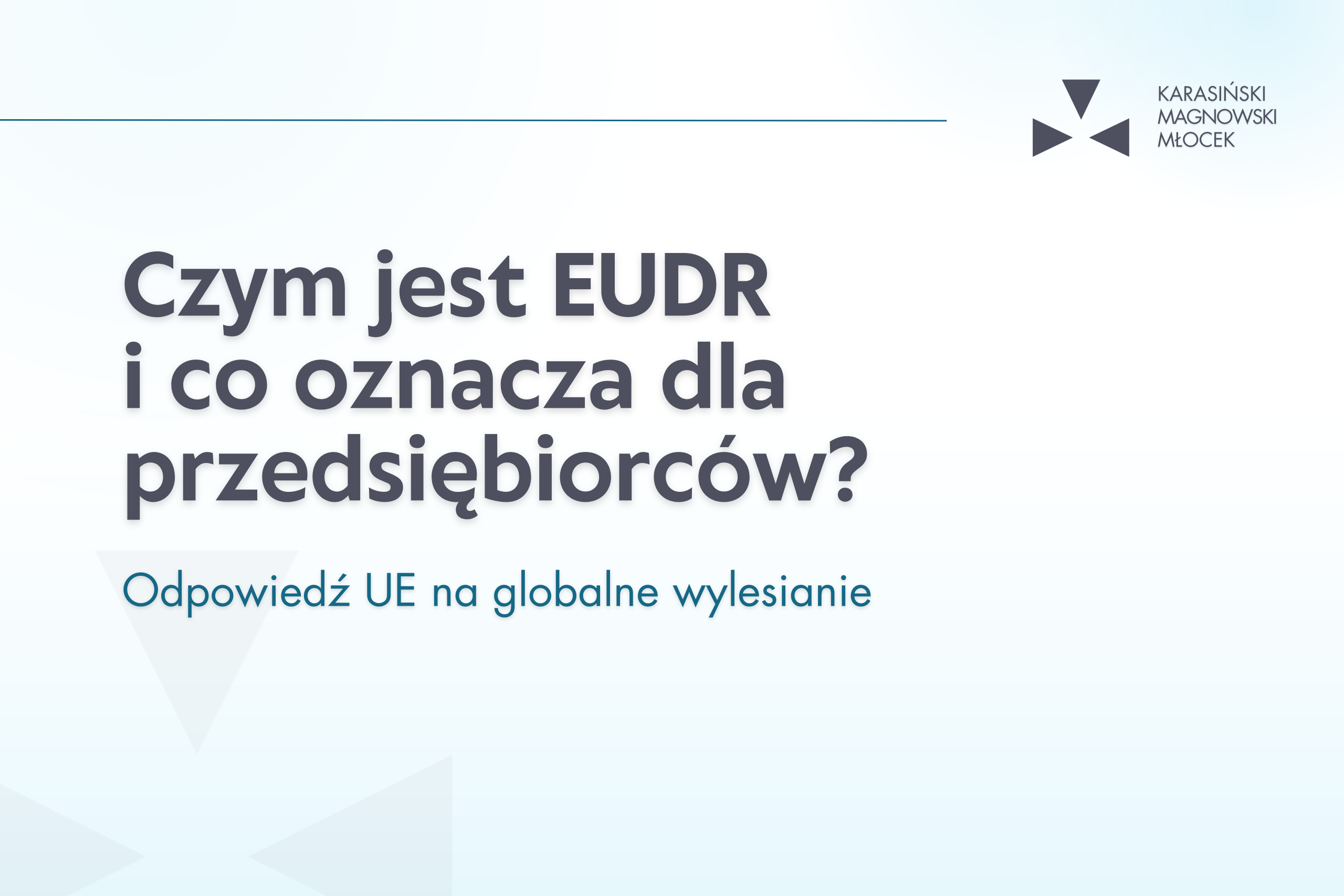 Odpowiedź UE na globalne wylesianie. Czym jest EUDR i co oznacza dla przedsiębiorców?